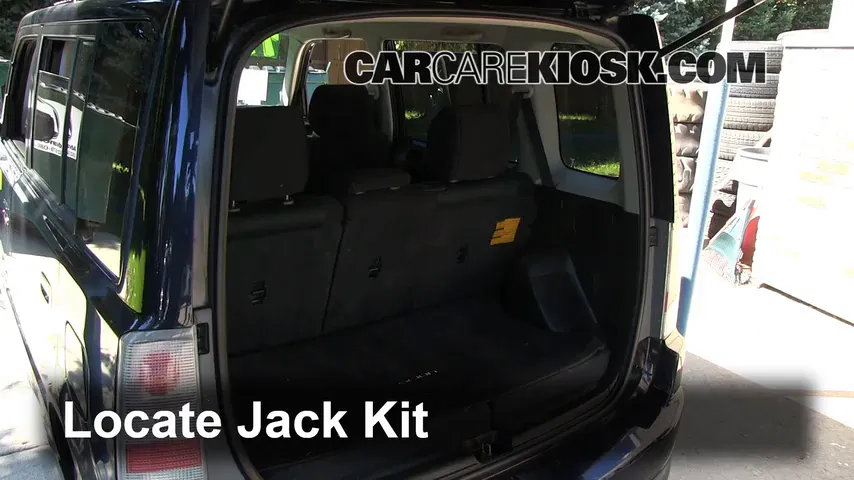 2006 Scion xB 1.5L 4 Cyl. Jack Up Car Use Your Jack to Raise Your Car